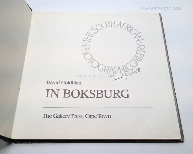 In Boksburg (Signed)