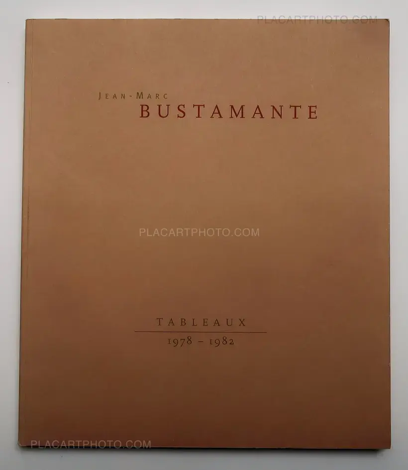 Tableaux 1978-1982 (SIGNED)