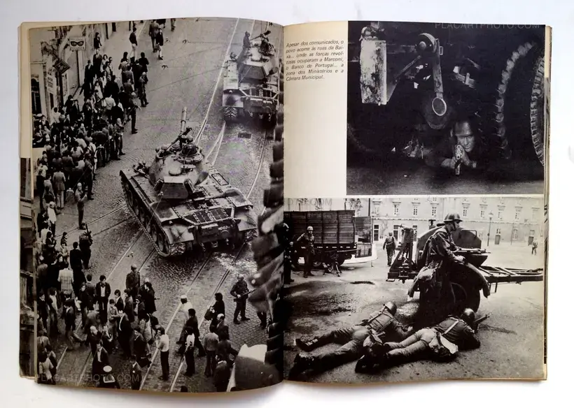 Portugal livre : 20 Fotographos da imprensa contam tudo sobre a revoluçao das Flores