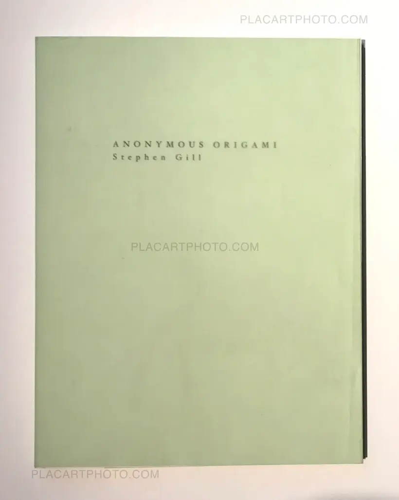 Anonymous Origami (LTD & SIGNED)