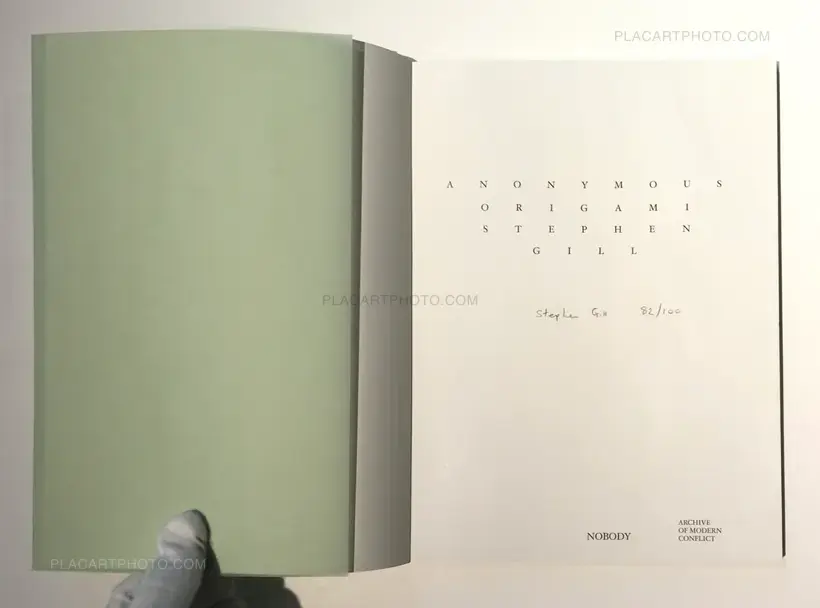 Anonymous Origami (LTD & SIGNED)