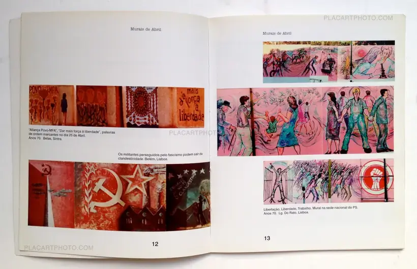 Murais de Abril 1974