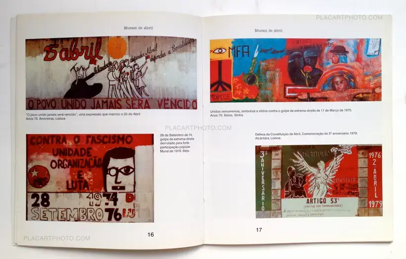 Murais de Abril 1974