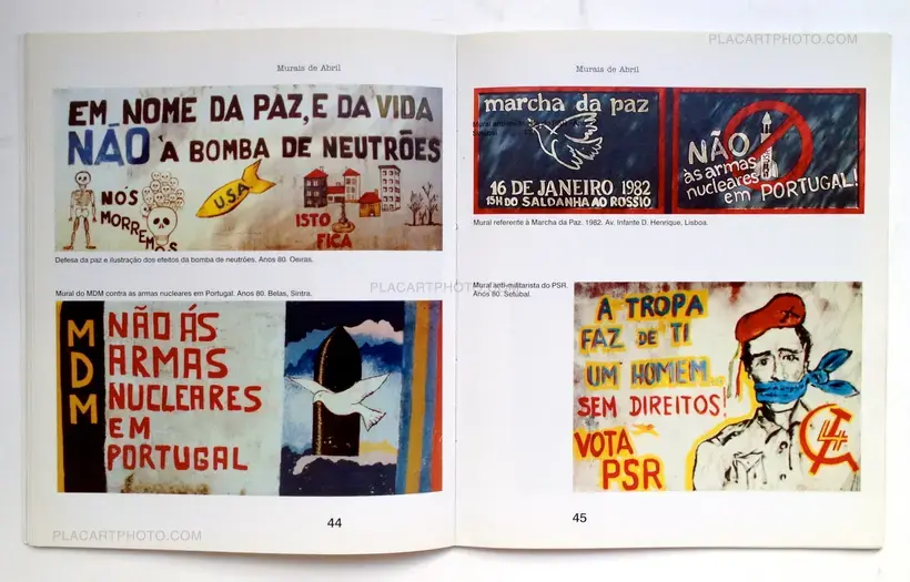 Murais de Abril 1974