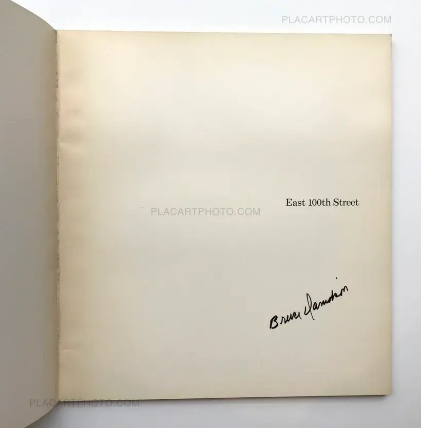 East 100th Street (SIGNED)