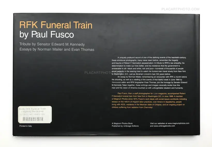 RFK Funeral Train (SIGNED)