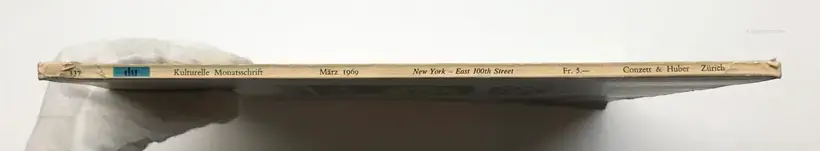 New York - 100th Street (Du magazine)