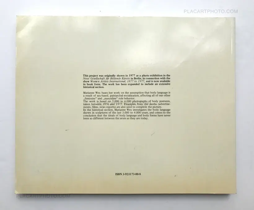 "Let's take back our space" : Female and Male Body Language as a Result of Patriarchal Structures