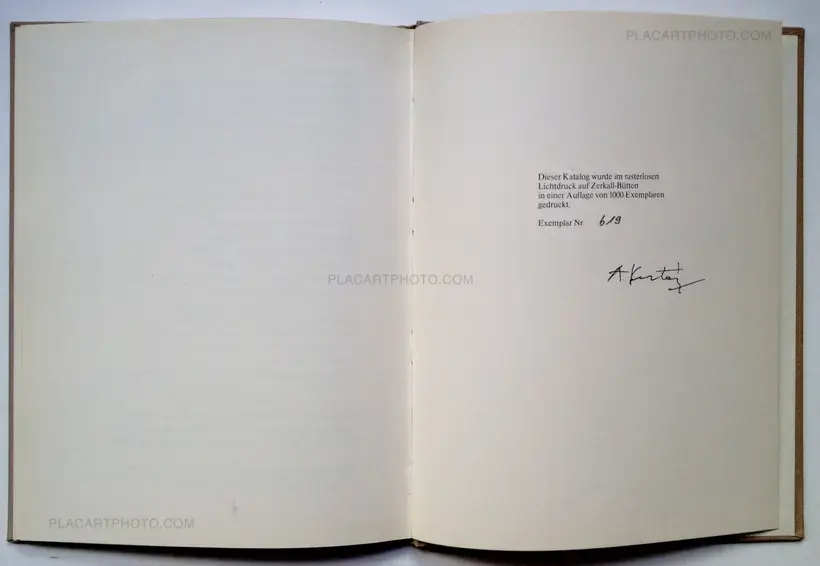 André Kertész (Signed)