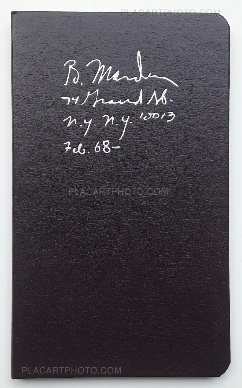 Notebook Feb. 1968- (sealed copy)