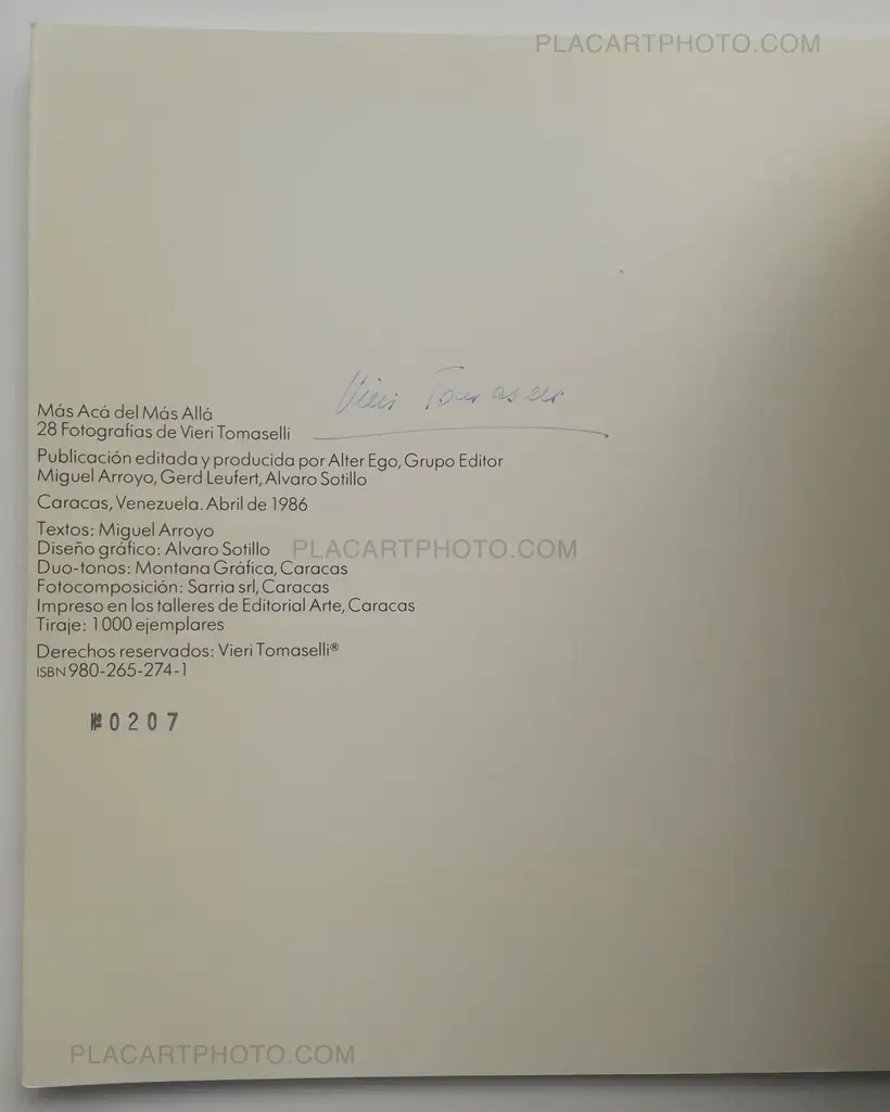 Mas Aca del Mas Alla (SIGNED)