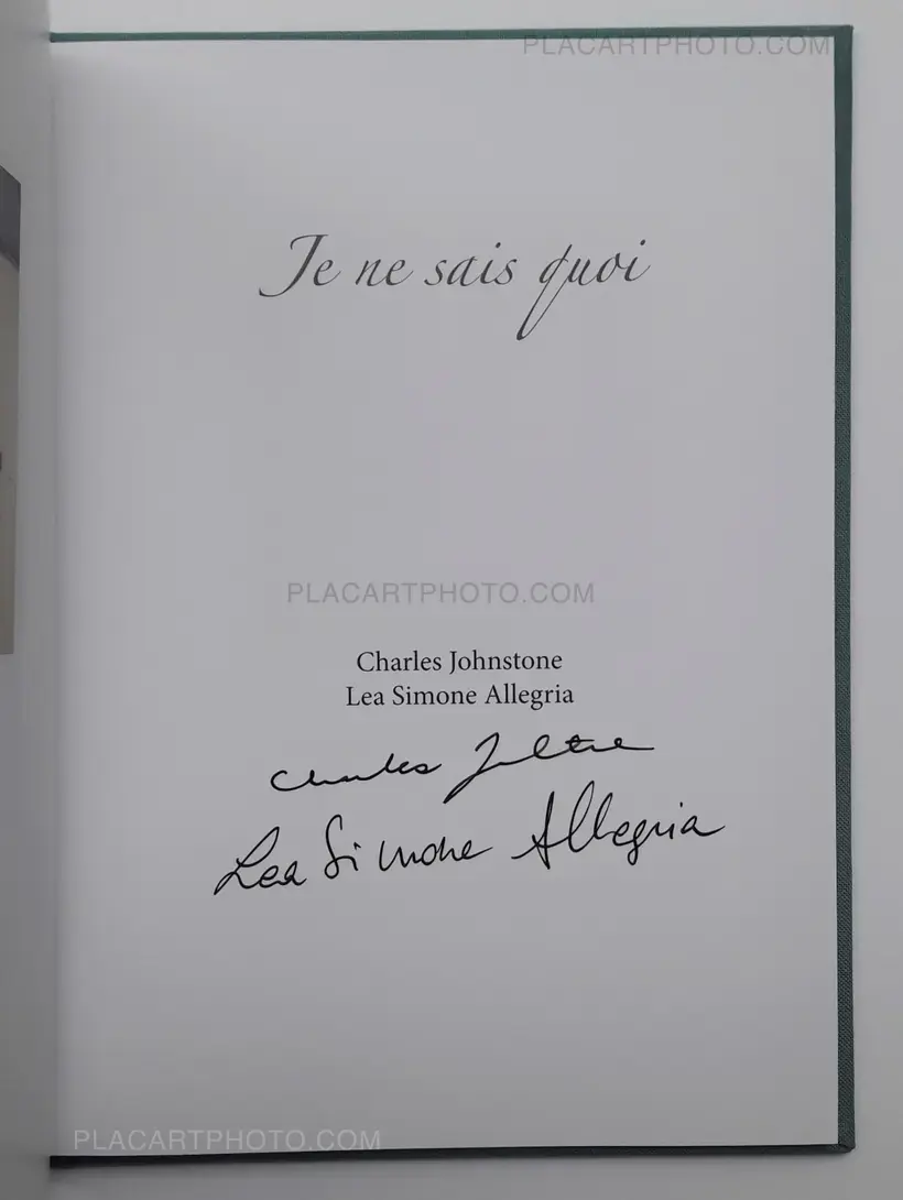 Je ne sais quoi (ONLY 150 COPIES - SIGNED BY BOTH)
