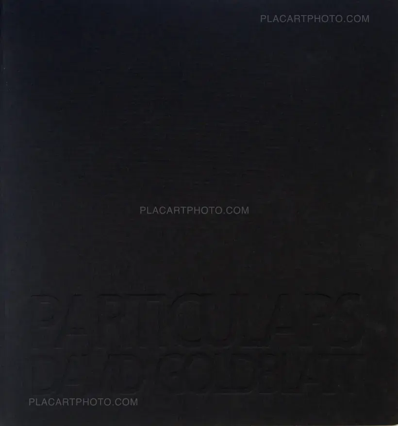 Particulars (ONE OF THE 25 COPIES WITH A PRINT)
