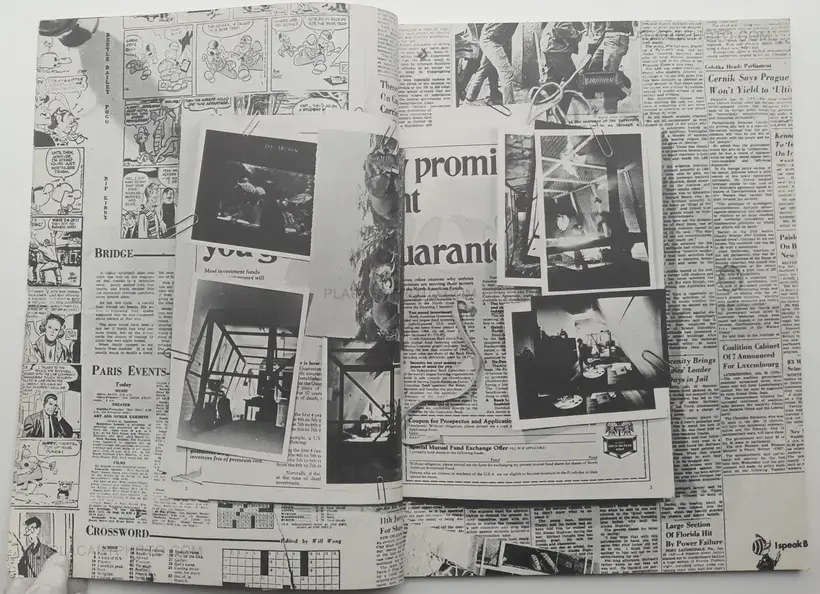 A Document Made by Paul Thek and Edwin Klein