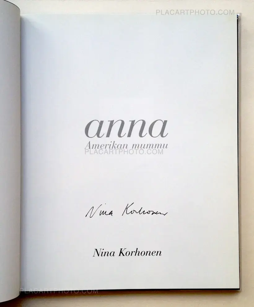 Anna Amerikan Mummu (Signed)