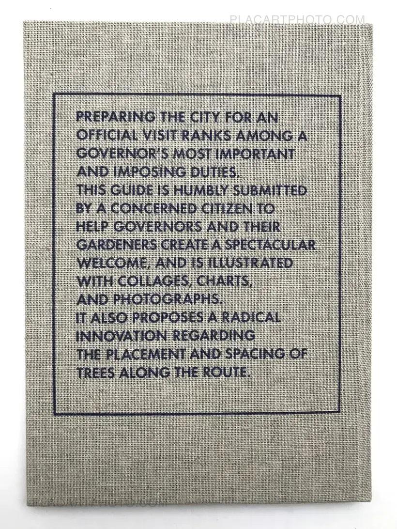 A guide to trees for governors and gardeners (Signed Ltd edt)