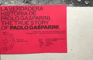 THE TRUE STORY OF PAOLO GASPARINI (SIGNED)