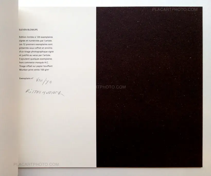 Eleven Blowups (Signed)