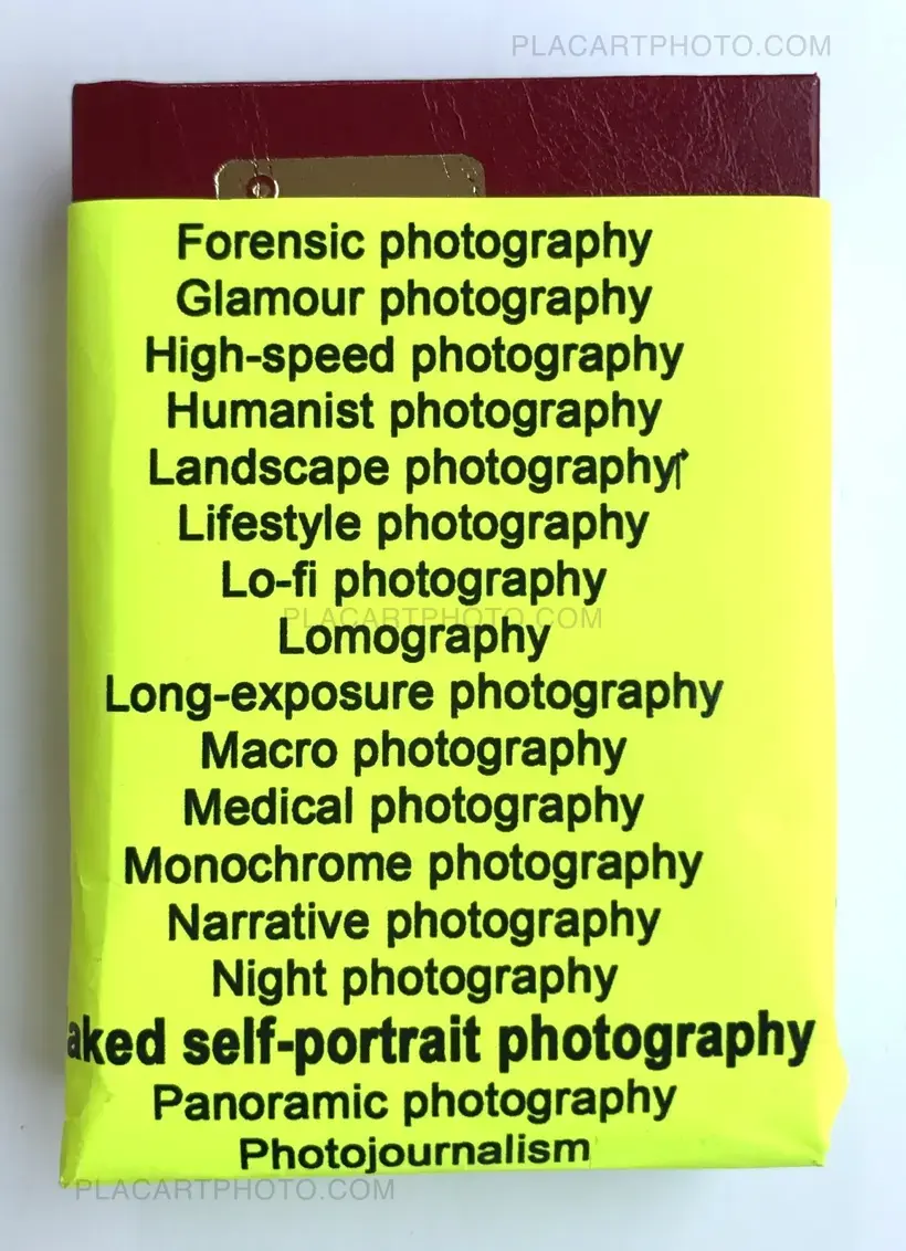 The Penis and Vagina Selfie Book 2.0 (Limited edition of 100, signed and numbered)