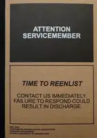 Attention Servicemember