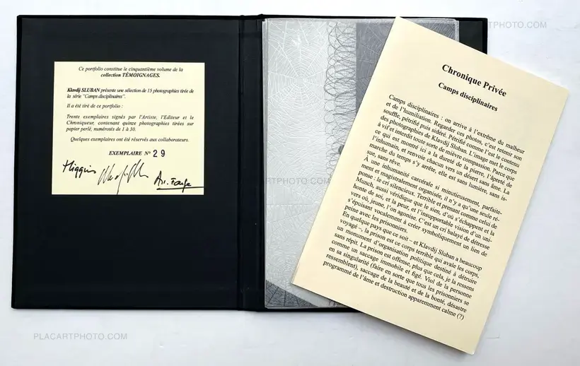 Camps Disciplinaires (Signed and numbered)