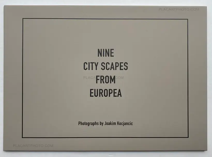 Nine City Scapes From Europea (limited edition of 100)