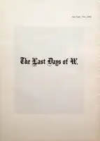 The Last Days of W.