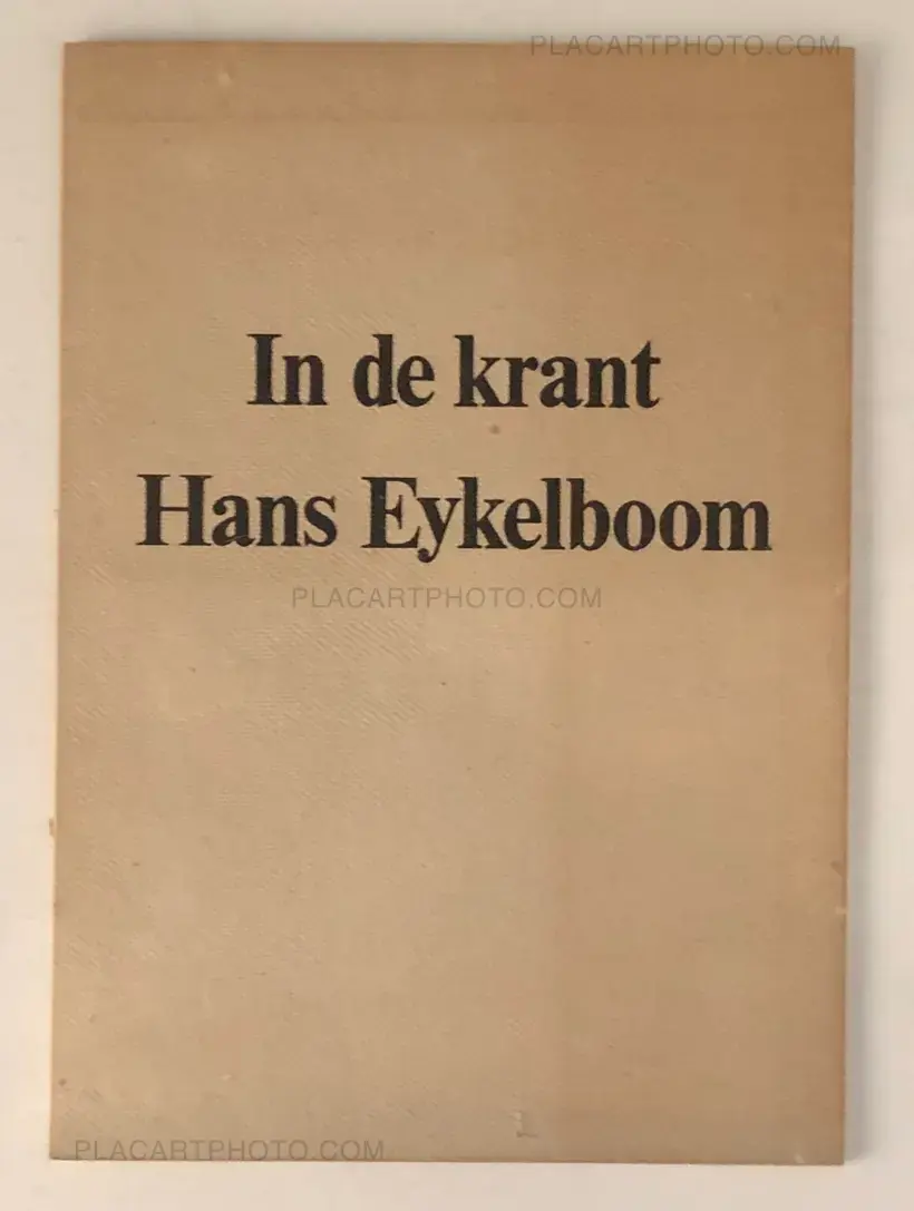 In de Krant (In the Newspaper) SIGNED!