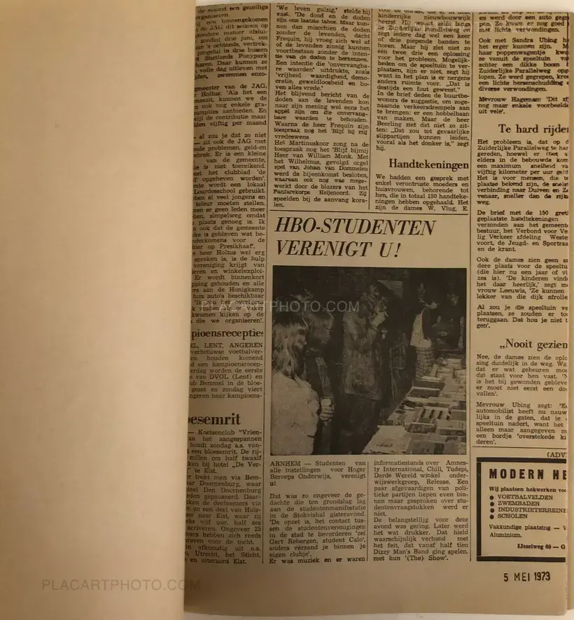 In de Krant (In the Newspaper) SIGNED!