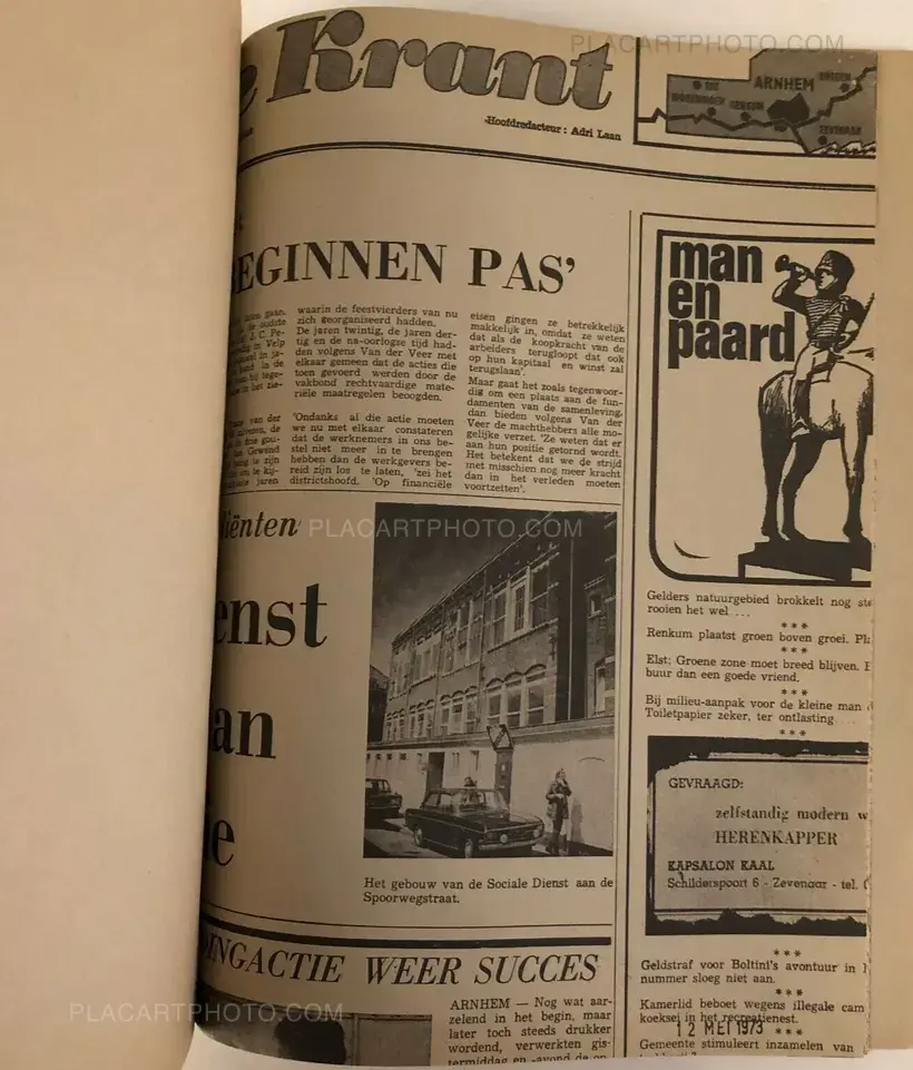 In de Krant (In the Newspaper) SIGNED!