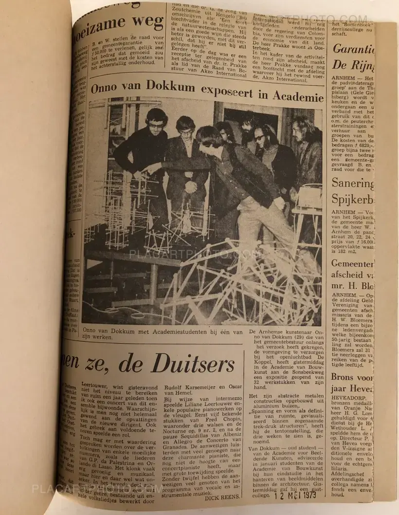 In de Krant (In the Newspaper) SIGNED!