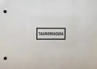 TAUROMAQUIA (signed and numbered)