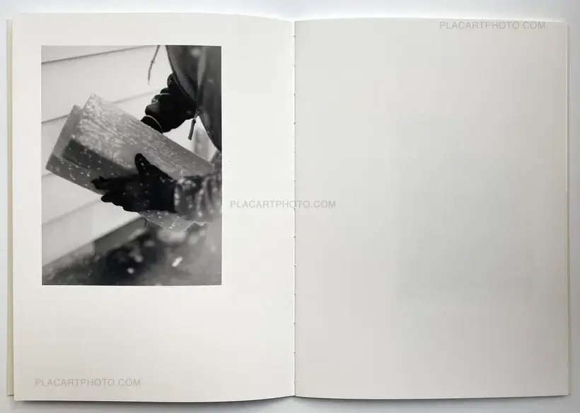 Dad winterizing my house while the snow covers his tracks (Signed edt of 45)