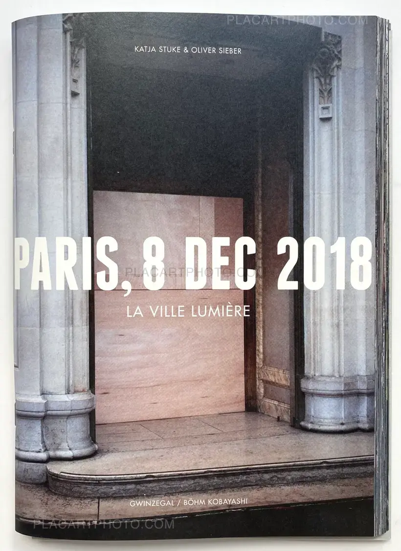 La ville lumière Paris, 8 Dec 2018 (Signed by both)
