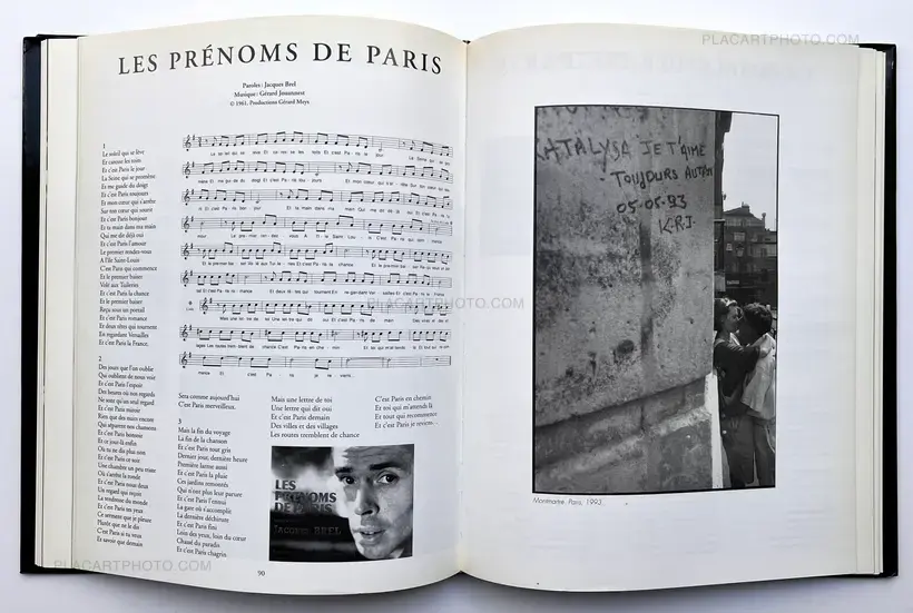 Paris Chansons : Les 100 Plus belles chansons sur Paris (INSCRIBED COPY)