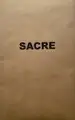 SACRE (SIGNED LTD EDT)