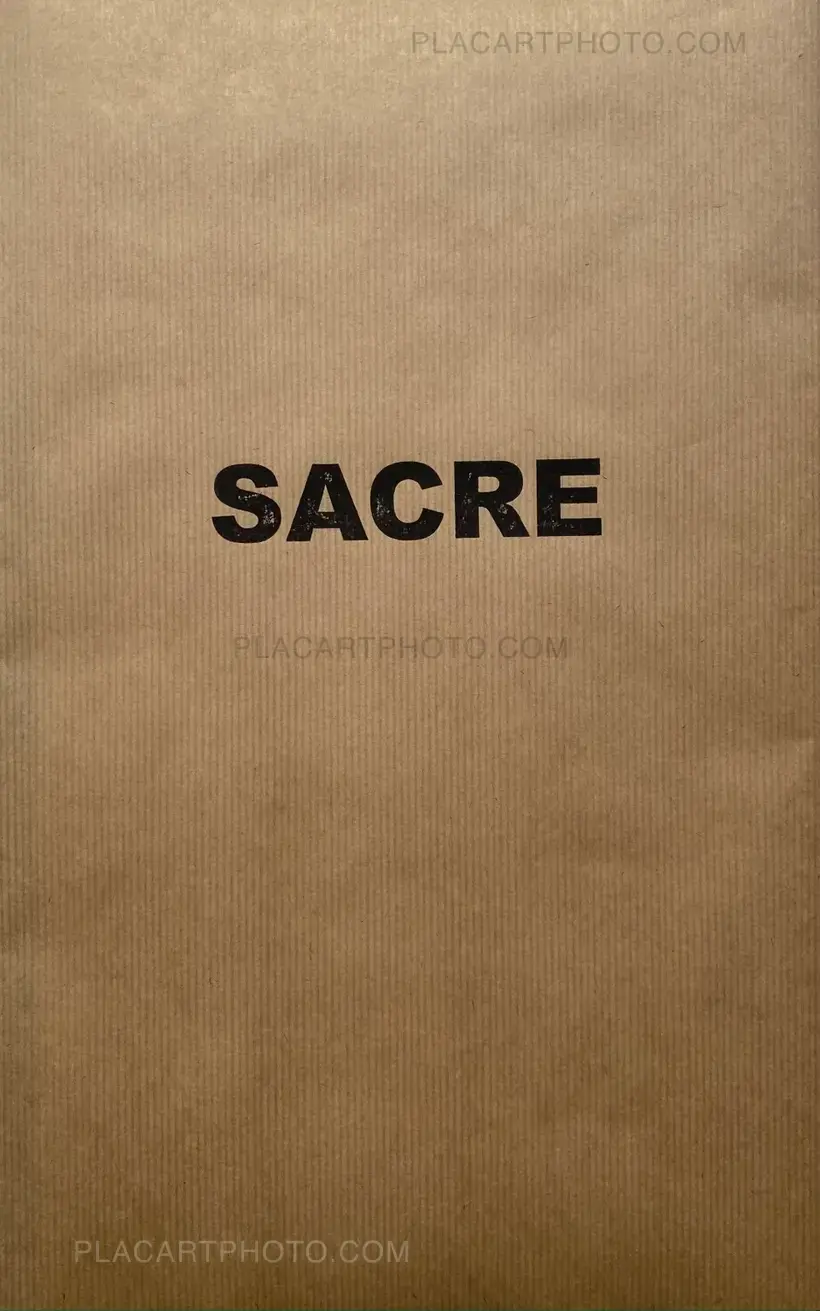 SACRE (SPECIAL EDT OF 22 COPIES WITH PRINT)