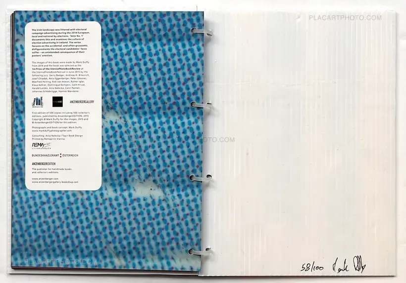 Vote No. 1 (Signed and numbered, special edt of 100)