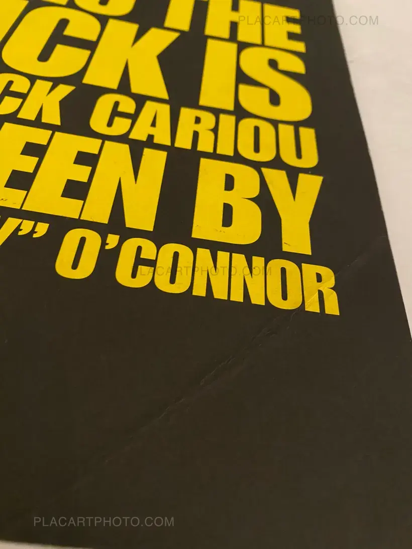 WHO THE FUCK IS PATRICK CARIOU AS SEEN BY DANNY "BOY" O'CONNOR