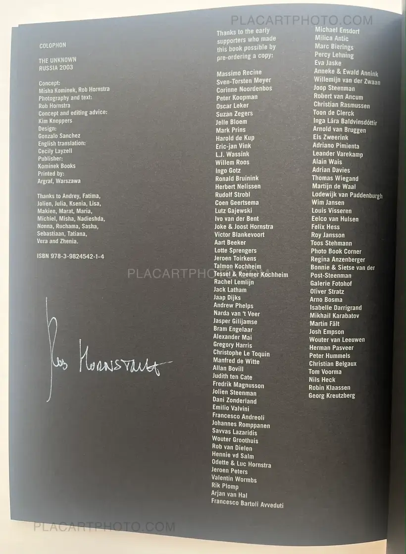 The Unknown (SIGNED)