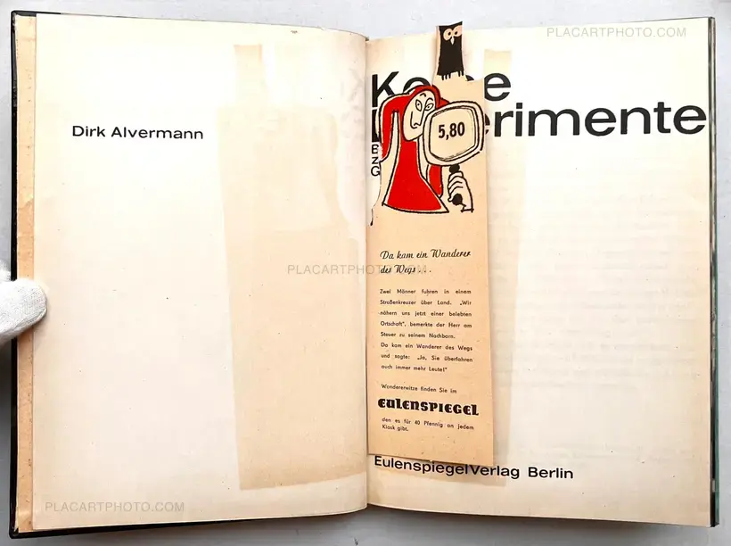 Keine Experimente (Signed)