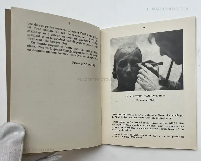 Germaine Krull par Pierre Mac Orlan