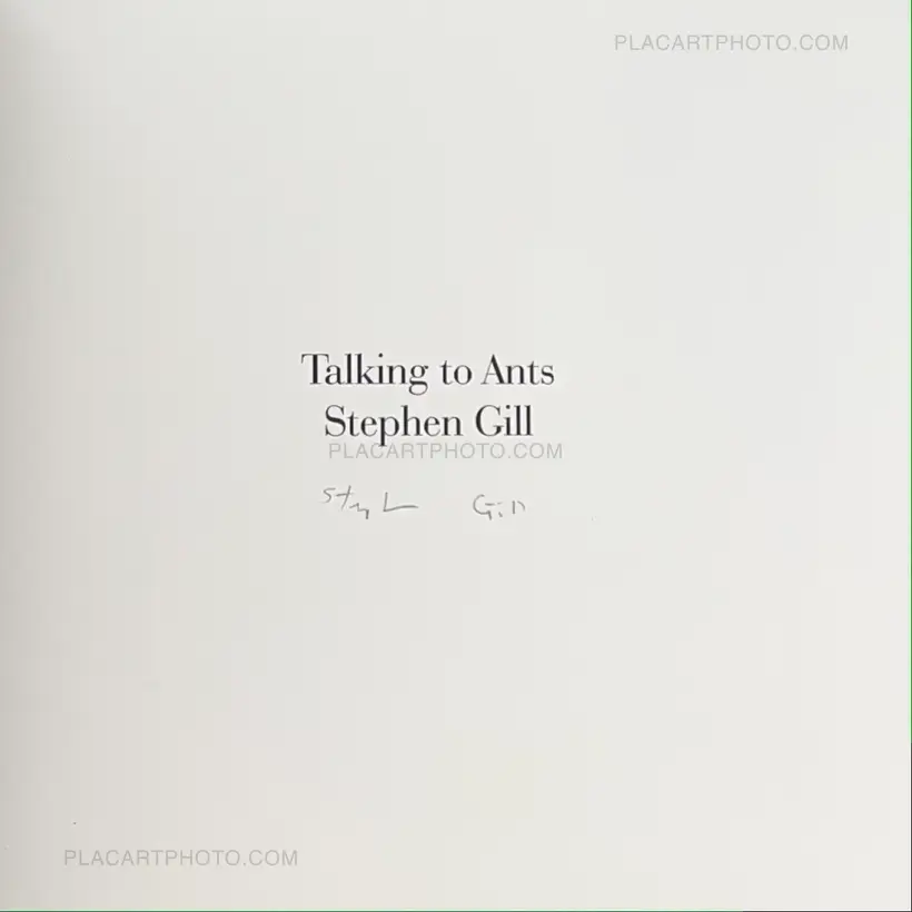 Talking to Ants (SIGNED)