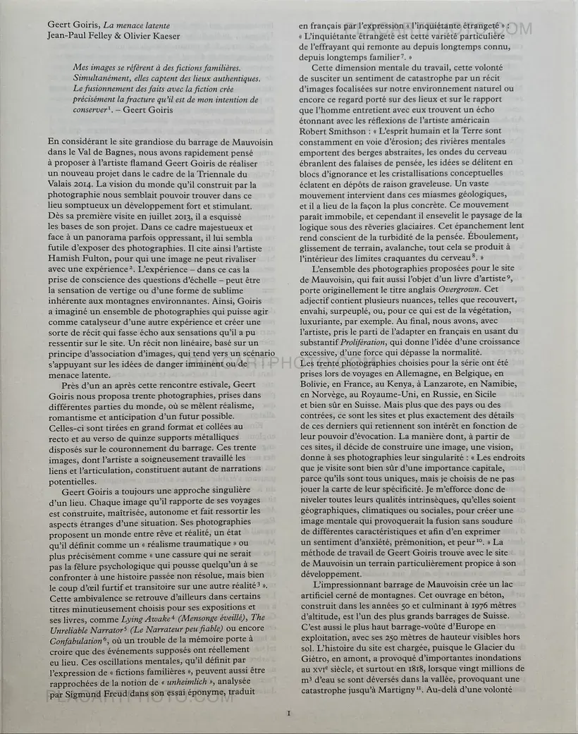 Prolifération (with signed print)