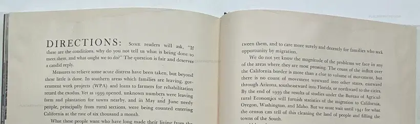 An American Exodus (COVER IS A FACSIMILE)