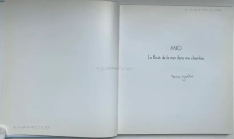 MIO : le bruit de la mer dans ma chambre (WITH 4 SIGNED PRINTS)