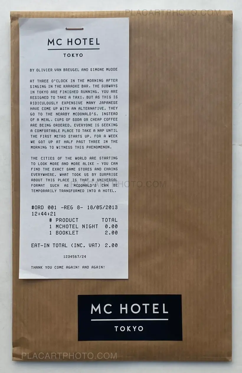 MC HOTEL Tokyo (with envelop)