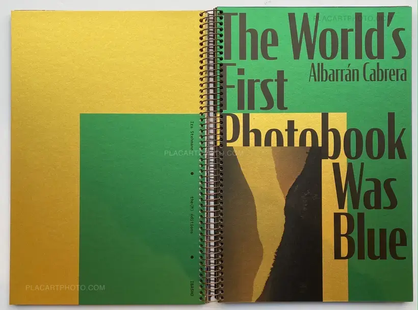 THE WORLD'S FIRST PHOTOBOOK WAS BLUE