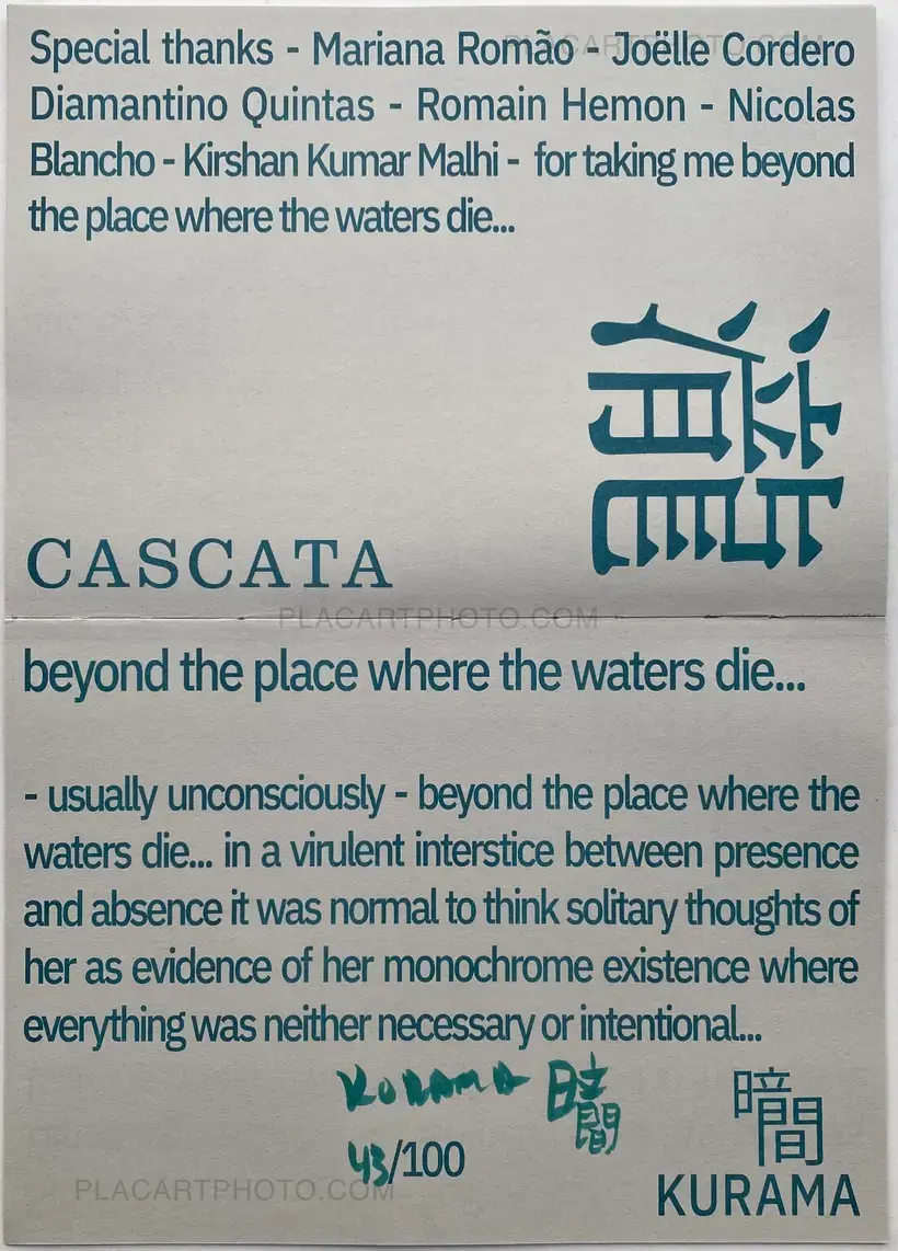 CASCADA (SIGNED AND NUMBERED, edt of 100)