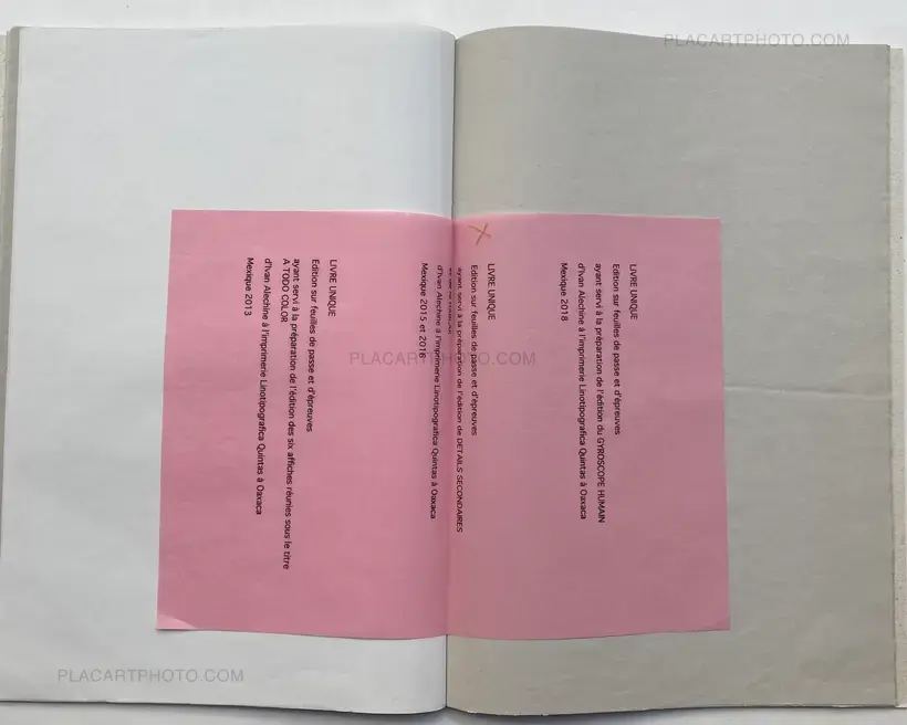 Détails secondaires ni hablar (UNIQUE AND SIGNED)